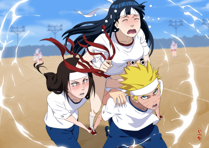 Hyuuga Neji, real people, three quarter length, adult, Uzumaki Naruto, clothing, anime, Rock Lee, Anime Girls, young men, lifestyles, sunlight, front view