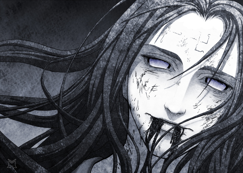 blood, naruto, hyuuga, neji, 2K