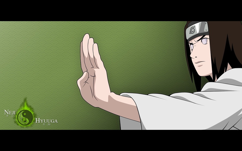 simple, anime boys, shippuden, Naruto: Shippuden, neji, headbands, boys, simple background, green, 720P, naruto, hyuuga, Hyuuga Neji, green background