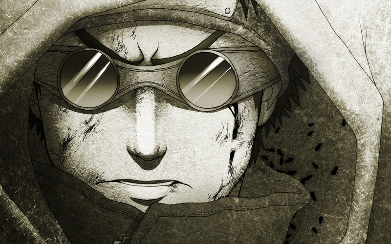 sculpture, 1080P, no people, Aburame Shino, body part, character, creativity, high angle view, naruto, day, close-up, Naruto Shippuuden, wall, disguise