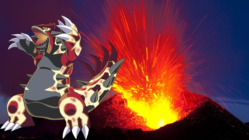 heat - Temperature, Groudon, beauty in nature, black Color, celebration, night, nature, motion, character, pattern, glowing, exploding, bonfire, warning sign