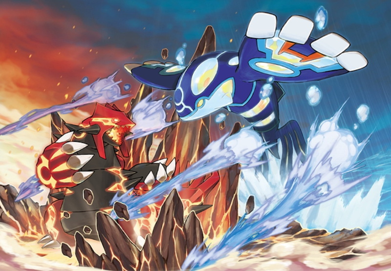 720P, Kyogre (Pokémon), Pokémon, Pokémon: Omega Ruby and Alpha Sapphire, Groudon (Pokémon)