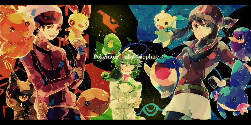 720P, haruka, mitsuru, minun, pokemon, kyogre, groudon