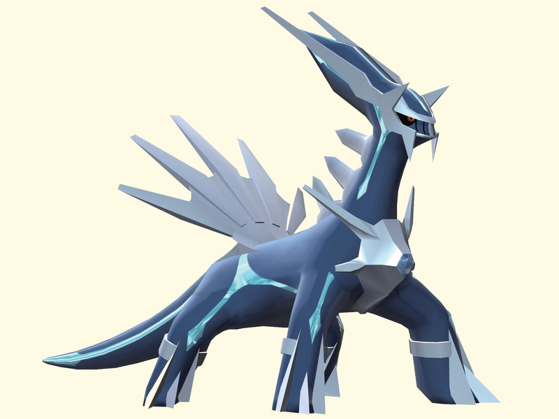 Dragon, dialga, rare, art, pokemon, 1080P, anime, hd
