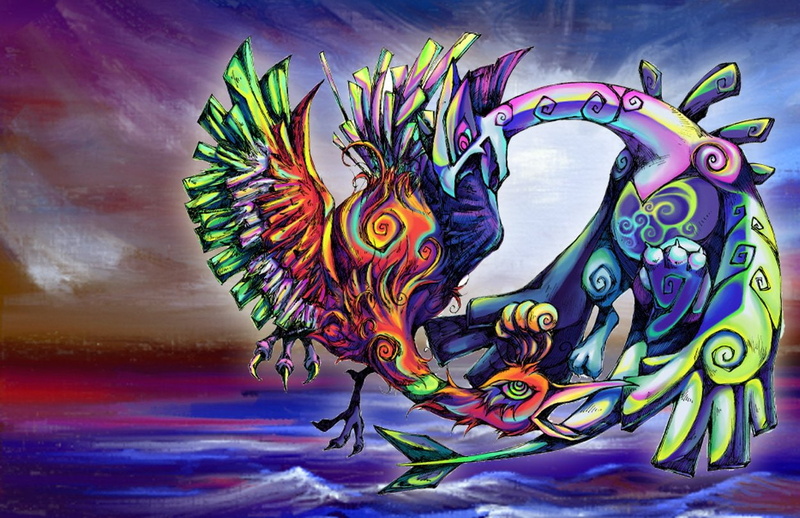 Lugia (Pokémon), Ho-oh (Pokémon), 480P, Pokémon