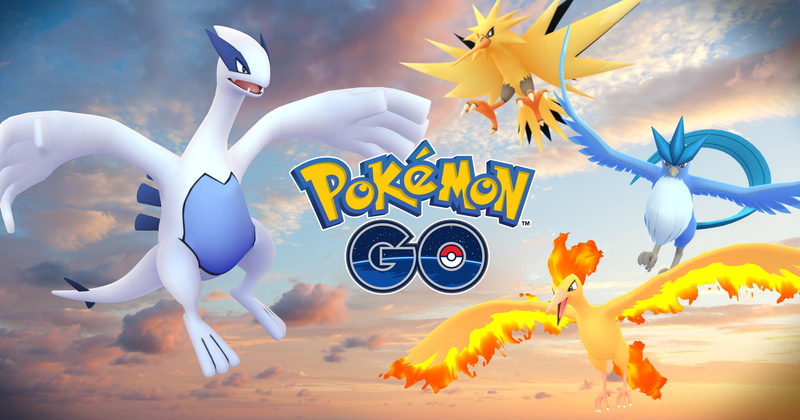 Pokemon Go, Pokémon GO, Pokémon, 4K, Articuno (Pokémon), Zapdos (Pokémon), Lugia (Pokémon), Moltres (Pokémon)