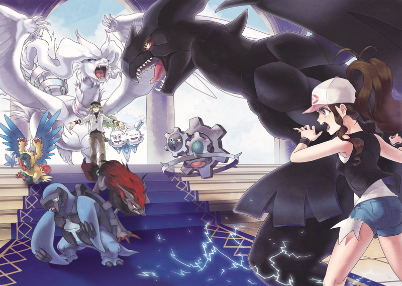 zoroark, carracosta, pokemon, tanpi, zekrom, vanilluxe, reshiram, 1080P, klinklang, archeops, touko