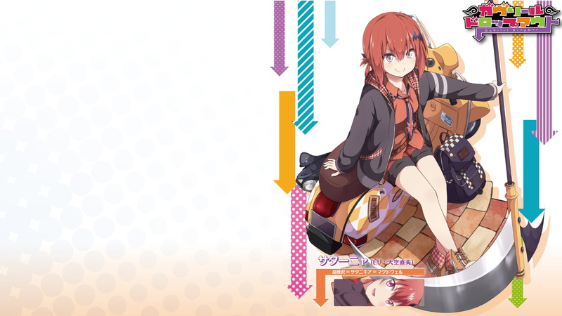 Satanichia McDowell Kurumizawa, Gabriel Dropout, anime girls, 1080P, anime