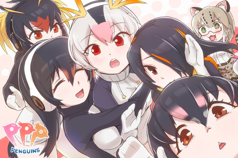 food and drink, anime, variation, day, shape, 1080P, creativity, Humboldt Penguin (Kemono Friends), sunlight, indoors, Emperor Penguin (Kemono Friends)