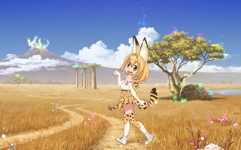 1080P, Serval (Kemono Friends), Anime, Kemono Friends