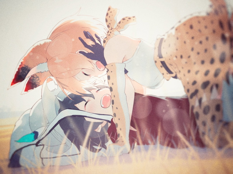 Kemono Friends, Kaban (Kemono Friends), Anime, Serval (Kemono Friends), 1080P