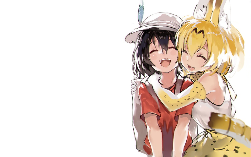 Kaban (Kemono Friends), Anime, Kemono Friends, Serval (Kemono Friends), 1080P