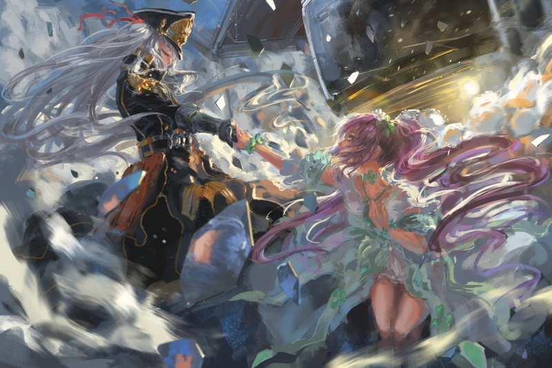 sea, Mamika Kirameki, female likeness, representation, Gunpuku No Himegimi, anime girls, indoors, no people, vertebrate, art and craft, retail, swimming