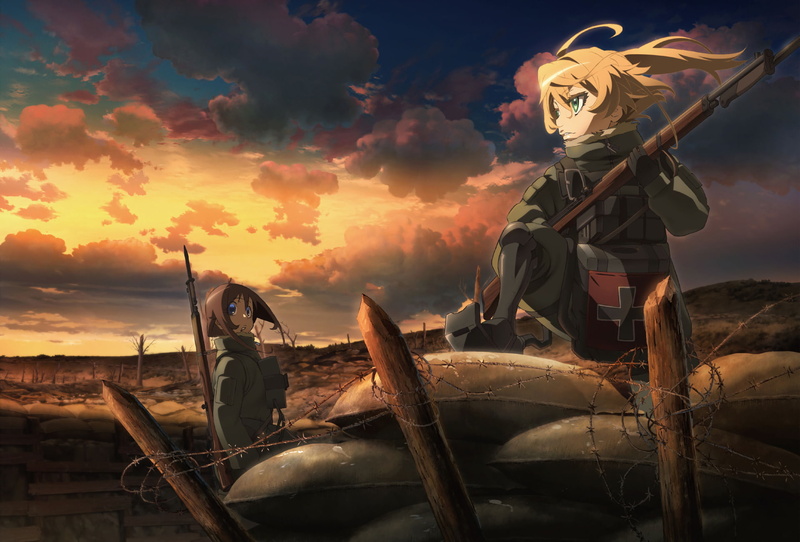1080P, Anime, Tanya Degurechaff, Youjo Senki, Viktoriya Ivanovna Serebryakov