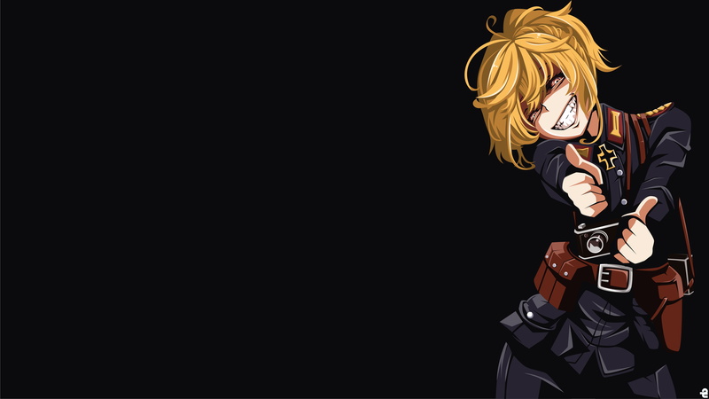 one person, business, futuristic, women, copy space, human representation, anime girls, adult, Youjo Senki, holding, 4K, men, ominous, business person