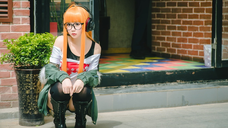 Futaba Sakura, Cosplay, 1080P, Persona, Women, Persona 5