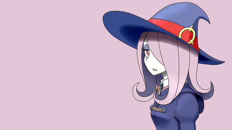 1080P, Manbavaran Sucy, Little Witch Academia, anime girls, anime, witch
