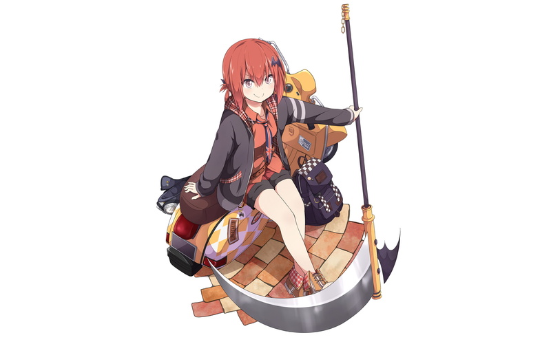 2K, Satanichia McDowell Kurumizawa, anime girls, Gabriel Dropout