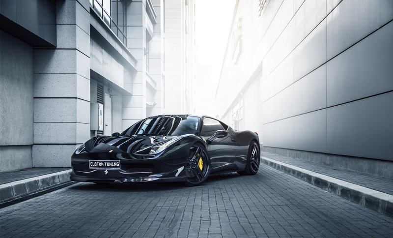 shiny, new, building, city, technology, ferrari, wall - building feature, germany, motor vehicle, no People, modern, on the move, day, 458, alloy Wheel