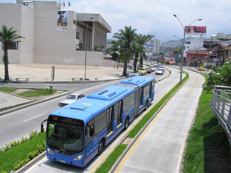 city, cali, 1080P, urban Scene, Colombia, building exterior, day, no people, colombia, bus, traffic, public  transportation, de, public domain, masivo