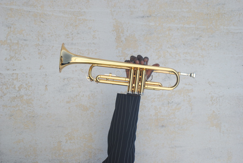 melody, pop, Musician, Musical, musical instrument, single object, Music, Jazz, gold colored, copy space, cut out, brass instrument, indoors, trumpet, no people