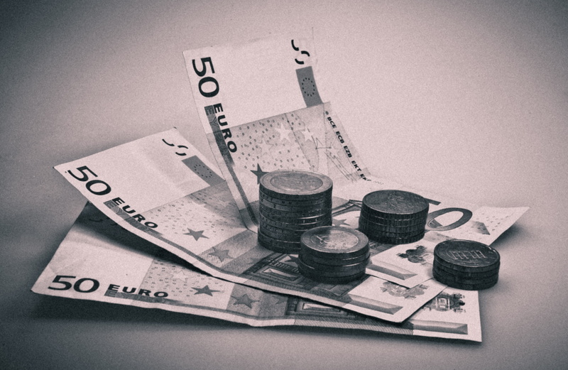 making money, stack, close-up, dirty money, 5K, Black, number, wealth, paper money, studio shot, table, banknotes, paper currency, 50, currency, photography