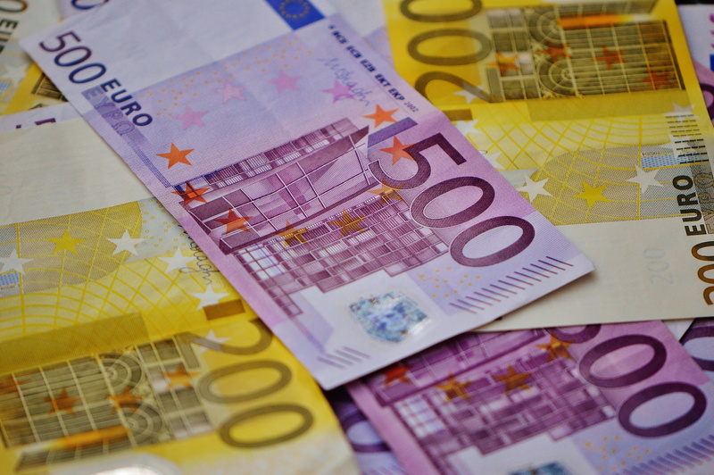 large group of objects, banking, money, savings, wealth, purple, paper money, close-up, number, indoors, focus, high angle view, still life, finance, currency