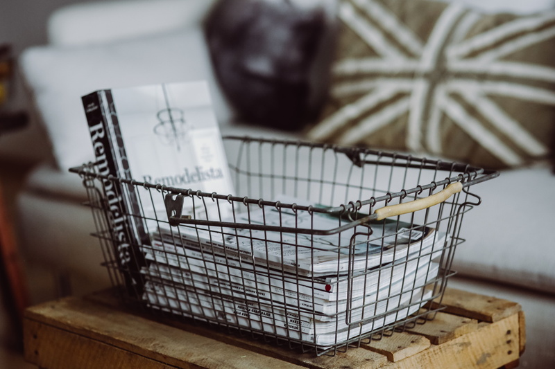 still life, shopping basket, no People, shopping cart, furniture, creativity, focus on foreground, selective focus, box, magazine, 5K, high angle view