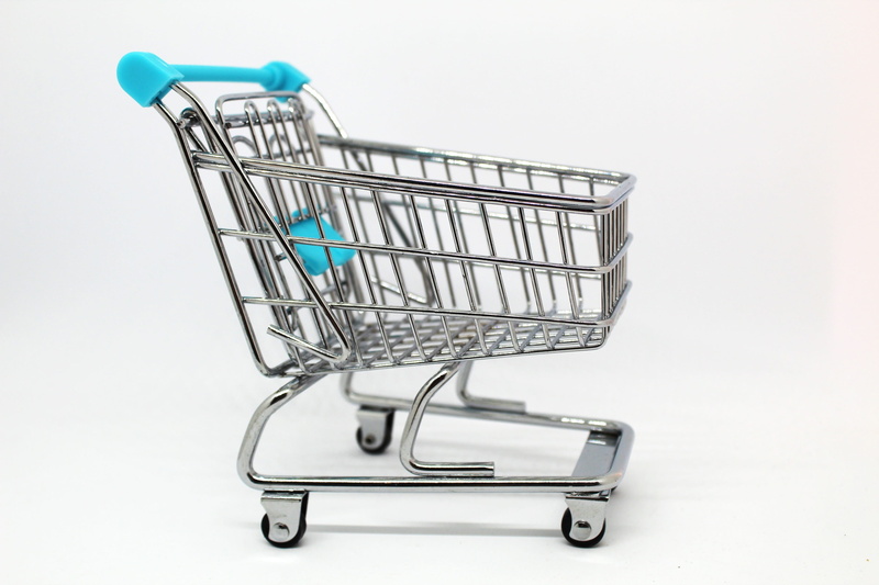retail, studio shot, small, metal, shop, stainless, 2K, purchase, push cart, indoors, wheel, buy - single word, silver colored, objects, finance, store