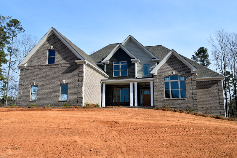 window, landscaping, 5K, architecture, suburb, house, modern, exterior, design, home, residential district, new, mortgage, built structure, wood, grass