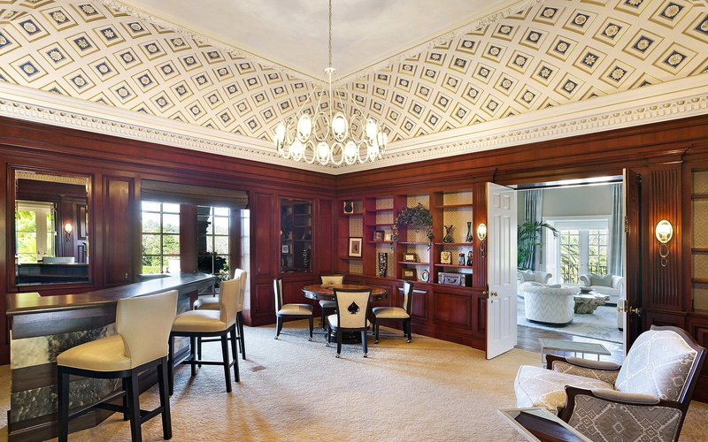 Room, USA, interior, California, brown, black, Home, white, 1080P, Luxury