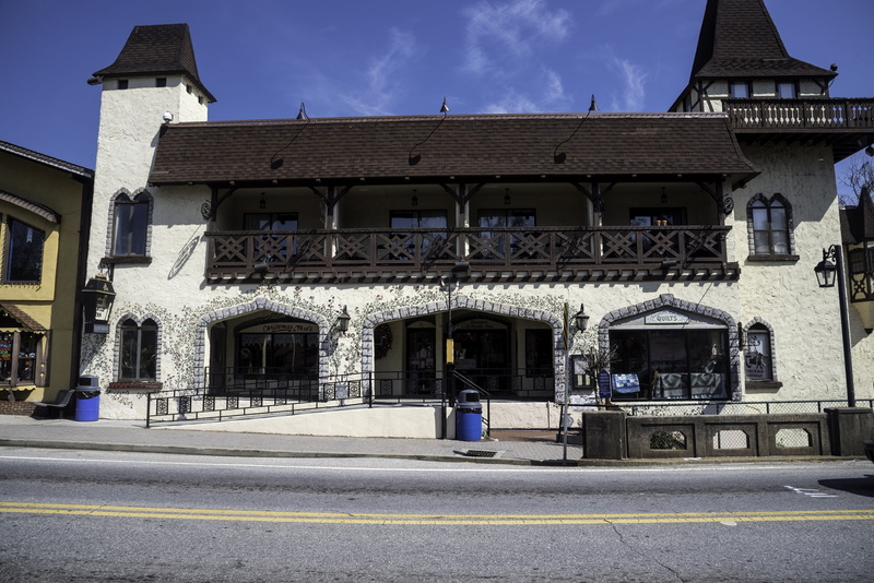 road, street, transportation, symbol, building Exterior, day, alpine helen, Helen, Georgia, photos, urban Scene, nature, no people, asia, german architecture