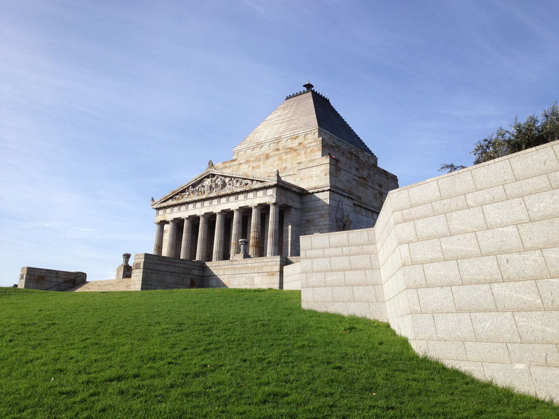 landmark, plant, sunlight, pyramid, grass, sky, famous Place, photo, Australia, Wall, travel Locations, melbourne, belief, built structure, no people, Shrine