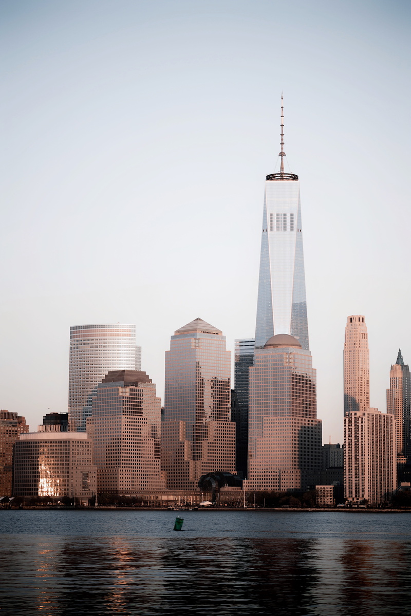 city Life, high, nyc, waterfront, famous Place, business, travel, illustration, outdoors, world Trade Center - Manhattan, day, downtown District, travel Destinations
