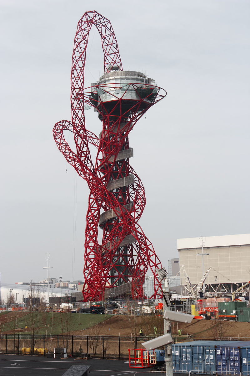 arts culture and entertainment, red, travel destinations, rollercoaster, water, built structure, metal, architecture, building exterior, sky, 5K, london