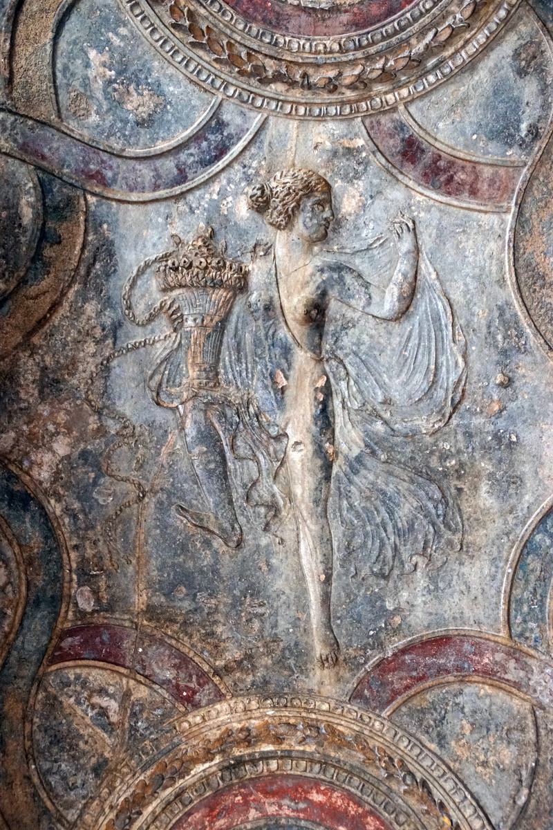 human representation, italy, ancient history, Fresco, dome, spirituality, no people, close-up, ancient civilization, carving, ancient frieze, Sculpture