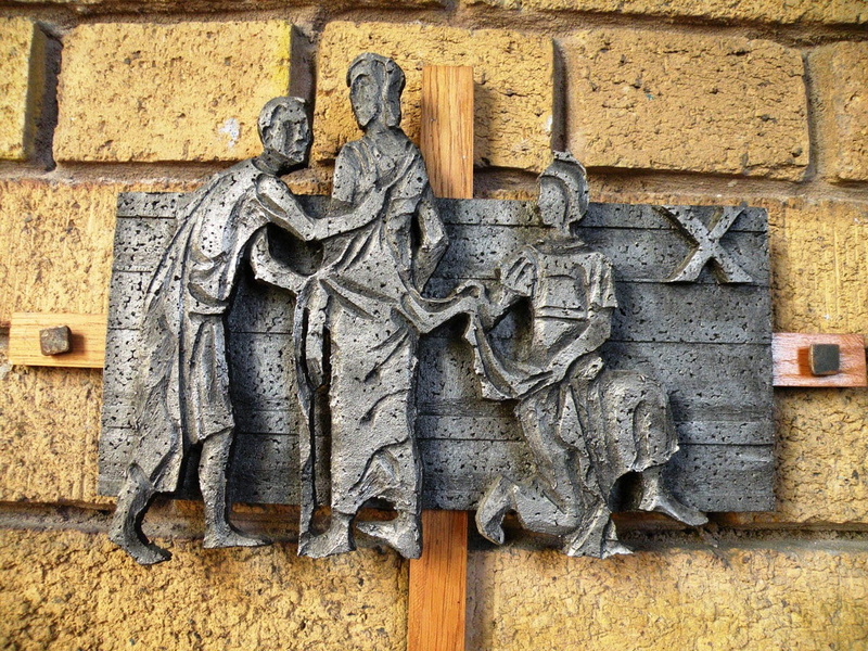 architecture, carving, stone wall, bas relief, built structure, cross, old, history, board, jesus, close-up, building, holy, plaque, building exterior