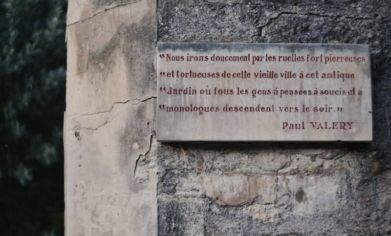 flagstone, sign, information sign, tomb, text, number, outdoors, weathered, information, bunker, message, brick, montpellier, french, banister, built structure