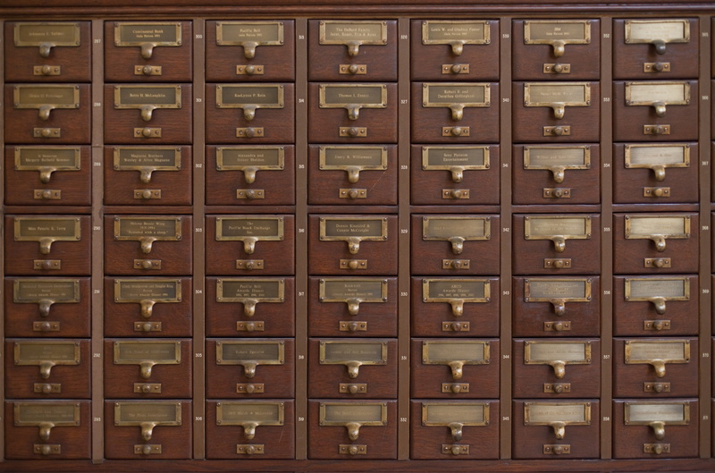 book, lot, backgrounds, brown, 5K, library, large group of objects, detail, drawer, card catalog, drawers, abundance, repetition, wooden, indoors, full frame