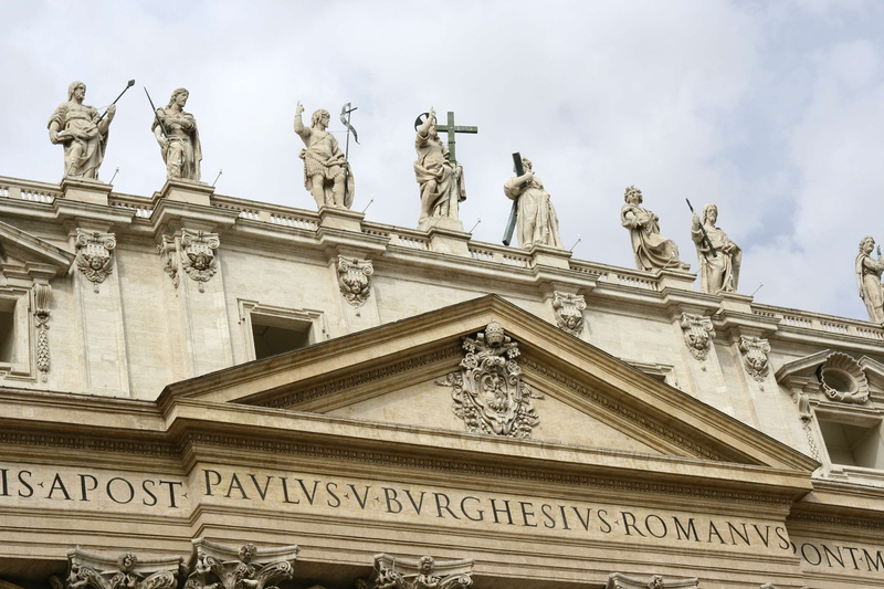 rome, human representation, baroque, government, no people, church, statue, sculpture, art, craft, ornate, historic, male likeness, travel destinations