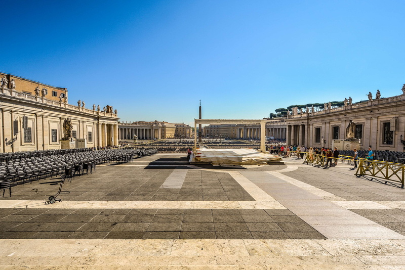 city, history, culture, architecture, european, saint peter, catholic, church, sunlight, built structure, sky, building, transportation, travel, religion