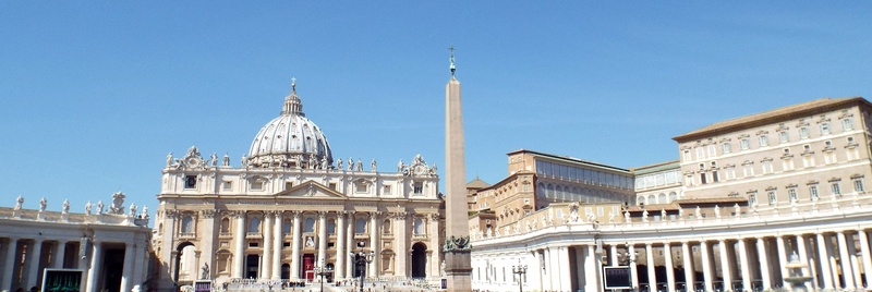 travel destinations, dome, facade, vatican, the past, day, sky, nature, government, clear sky, space, no people, built structure, panorama, catholic, spire