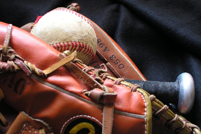 equipment, softball, human body part, close-up, 1080P, one person, indoors, clothing, rawlings, glove, leather, textile, weapon, mitt, sport, baseball mit
