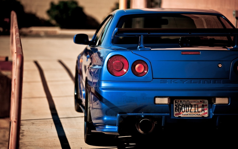 Nissan GTR, Nissan GTR R34, Nissan Skyline GT R, 1080P, Nissan