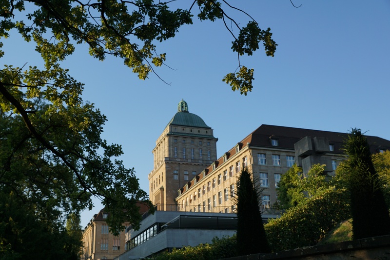 sky, zurich, sunlight, building, worms, 5K, tree, view, no people, brown, day, eye, architecture, university, city, concrete, eth, switzerland, home, built structure