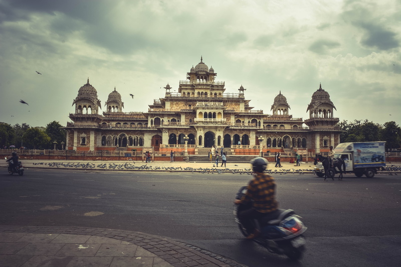 creativity, maharaja, design, jaipur, government, outdoors, sky, mode of transportation, rajasthan, street, tourism, monument, cloud - sky, one person