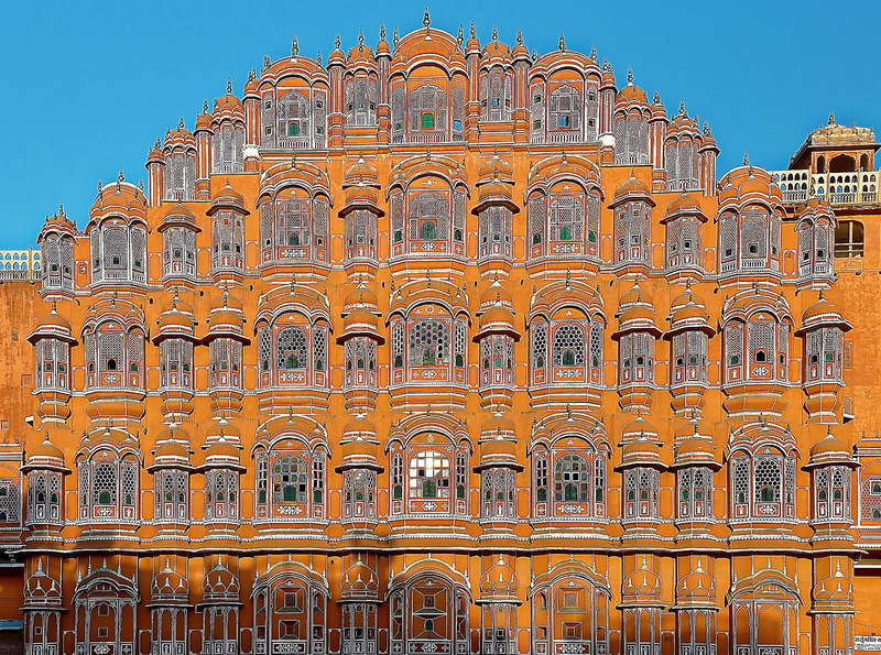 4K, no people, rajasthan, maharaja, building exterior, places of interest, clear sky, travel destinations, city, travel, arch, sky, tourism, architecture