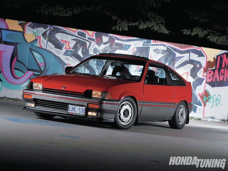 cars, honda crx, 720P, japan, coupe, tuning