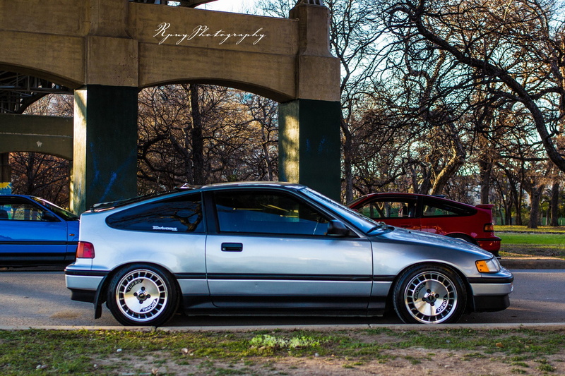honda crx, cars, 1080P, tuning, japan, coupe