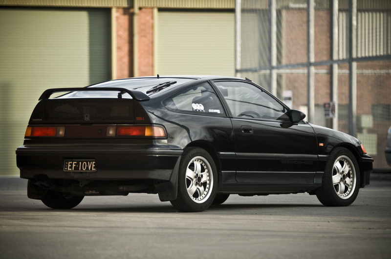 cars, 4K, honda crx, coupe, tuning, japan